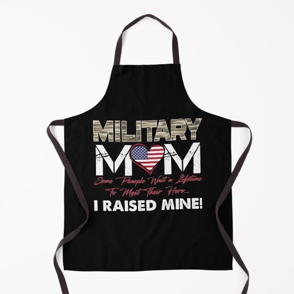 Item preview, Military Mom I Raised My Own Hero Camo Us Heart Flag designed and sold by Smix Pixels.
