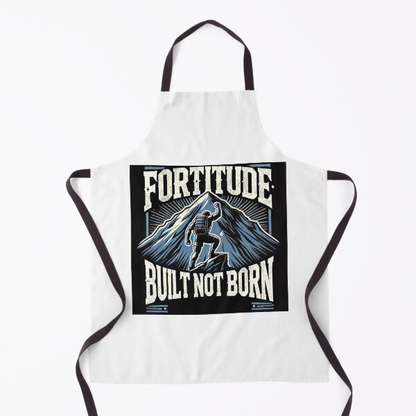 Item preview, Fortitude: Built Not Born Motivational Success quote designed and sold by NoCompetition.