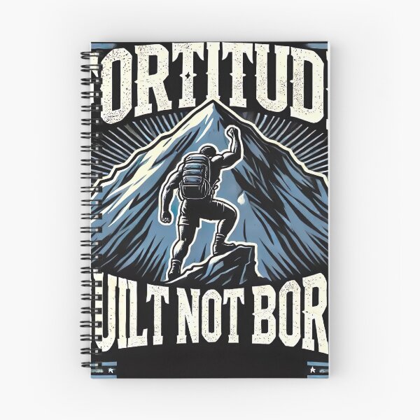 Item preview, Fortitude: Built Not Born Motivational Success quote  designed and sold by NoCompetition.
