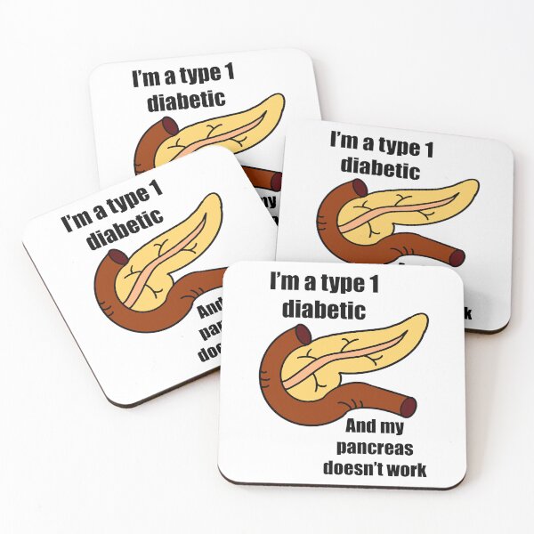 Item preview, I’m a Type 1 diabetic and my pancreas doesn’t work designed and sold by Animals-by-JB.