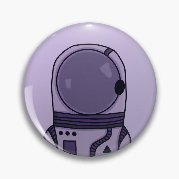 Item preview, Purple Space Man | Color Background designed and sold by illustratingleo.