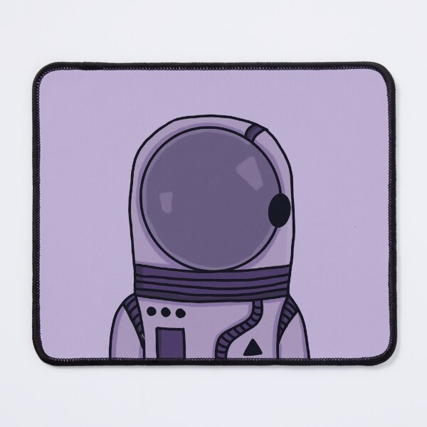Item preview, Purple Space Man | Color Background designed and sold by illustratingleo.