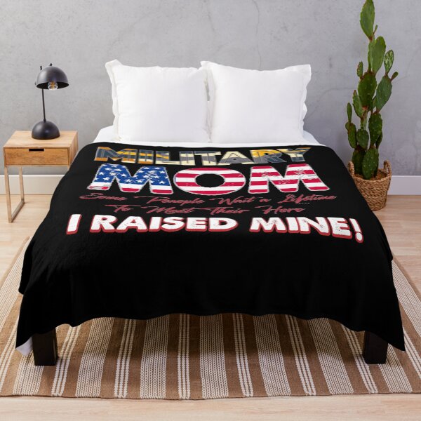 Item preview, Military Mom I Raised My Own Hero Camo Us Heart Flag designed and sold by Smix Pixels.