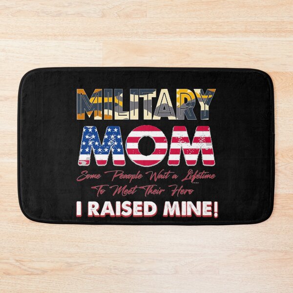 Item preview, Military Mom I Raised My Own Hero Camo Us Heart Flag  designed and sold by Smix Pixels.