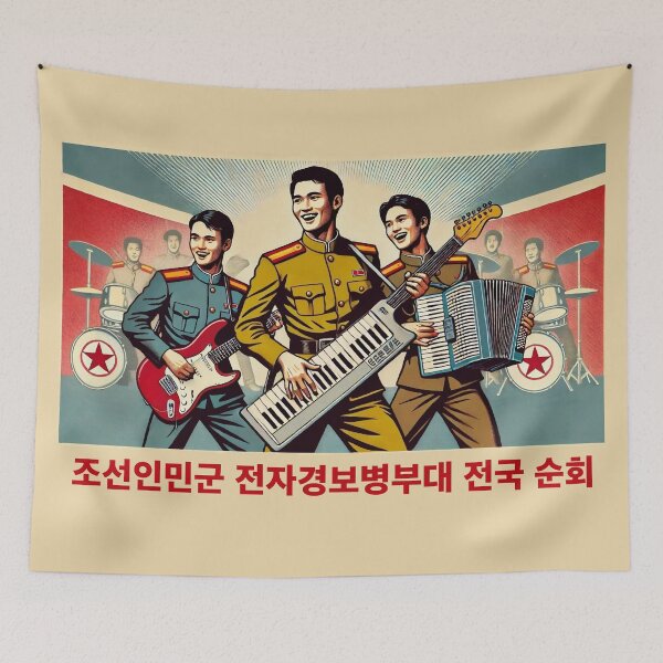Item preview, “Korean People’s Army Electric Light Infantry National Tour” DPRK North Korea designed and sold by dqb1242.