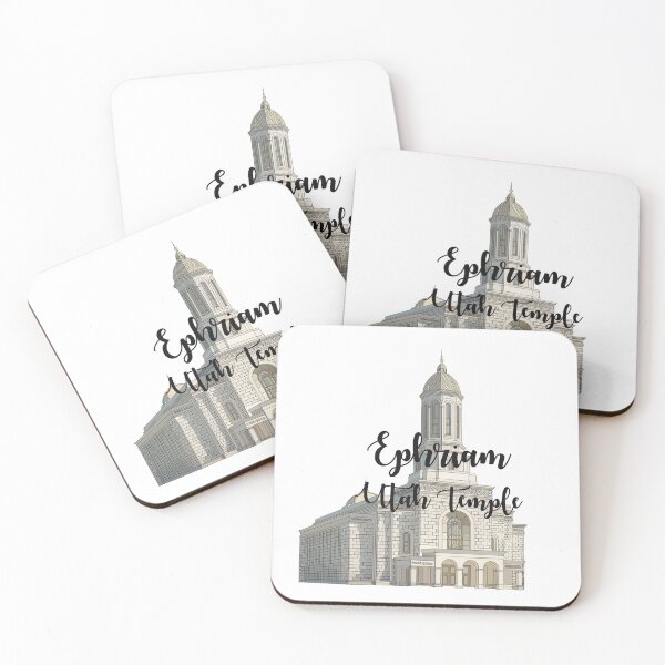 Item preview, Ephriam Utah Temple (Calligraphy) designed and sold by HannahJaynVanderwerff.