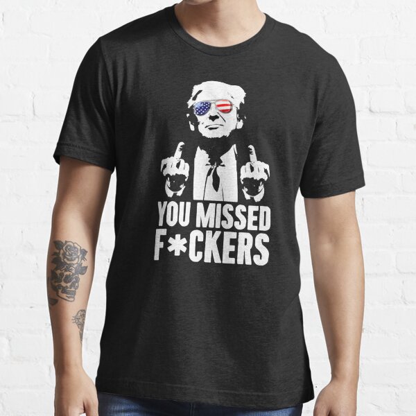 Item preview, trump assassination: you missed  designed and sold by RobertSportwear.