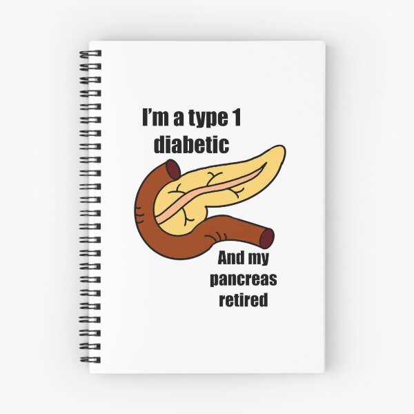 Item preview, I’m a Type 1 diabetic and my pancreas retired designed and sold by Animals-by-JB.