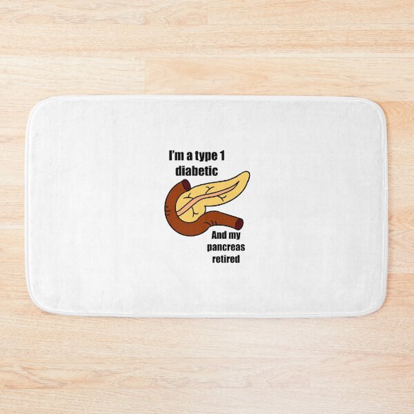 Item preview, I’m a Type 1 diabetic and my pancreas retired designed and sold by Animals-by-JB.
