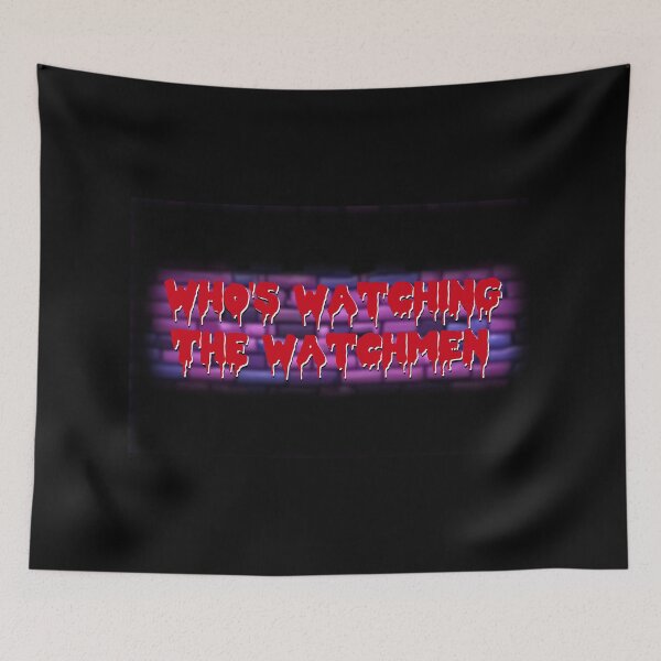 Item preview, Who's Watching the Watchmen? designed and sold by Hair-brained  Haberdasher.