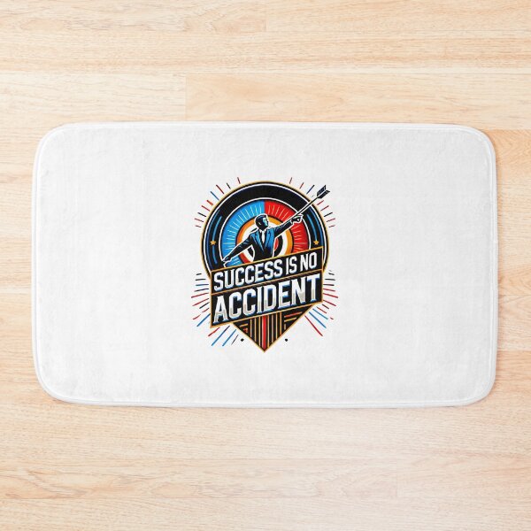 Item preview, Success is no Accident Motivational Design designed and sold by NoCompetition.