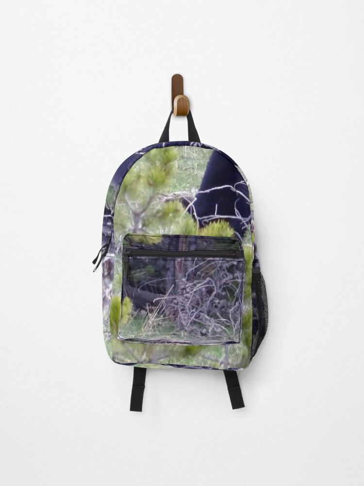 Thumbnail 1 of 3, Backpack, Black Bear Back designed and sold by Rorymacve.