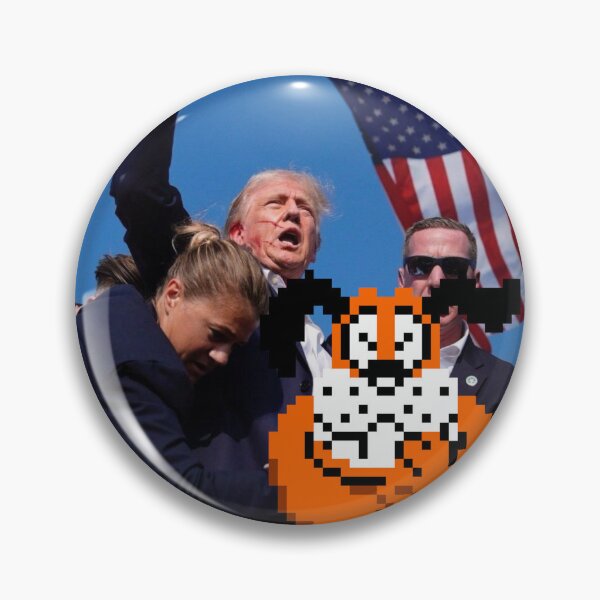Artikelvorschau, Attentat auf Donald Trump Duck Hunt lachender Hund entworfen und verkauft von SilverFrog.