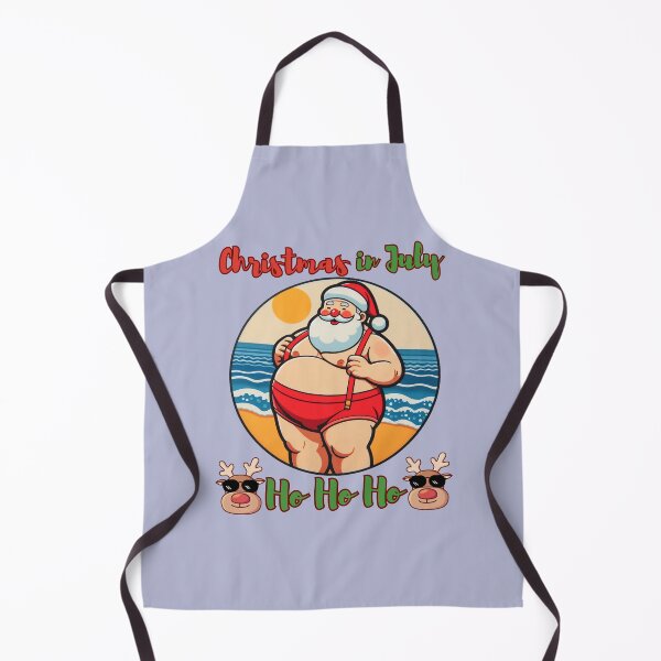 Item preview, Christmas in July: Summer Santa Fun at the Beach designed and sold by Nabucodonoshop.