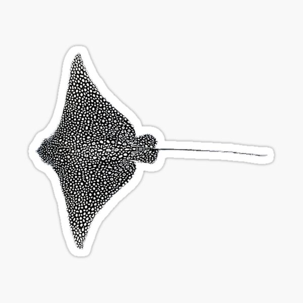 Item preview, Spotted Eagle Ray designed and sold by ElliesSeaGems.