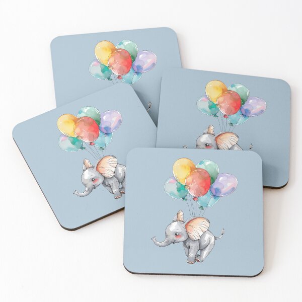 Item preview, Birthday Weekend with a Cute Elephant designed and sold by dharanna.