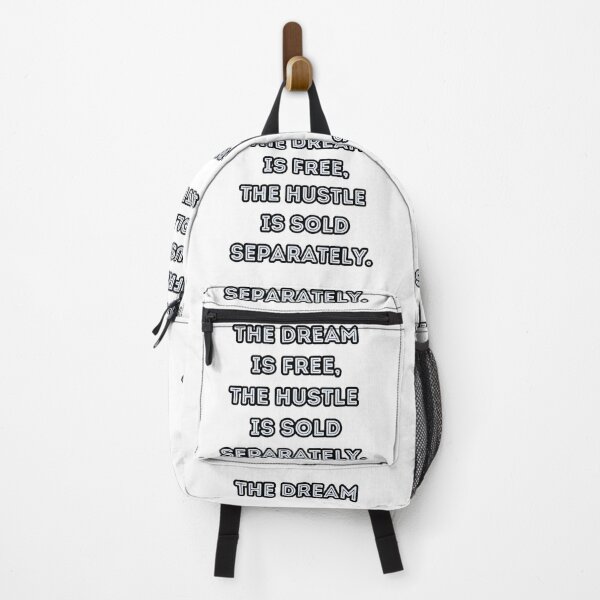 Item preview, The Dream Is Free The Hustle Is Sold Separately - Motivational Wear designed and sold by Combat Skies.