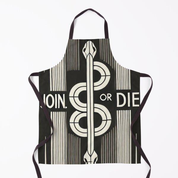 Item preview, Art Deco Join, Or Die inspired designed and sold by WzzupCobra.
