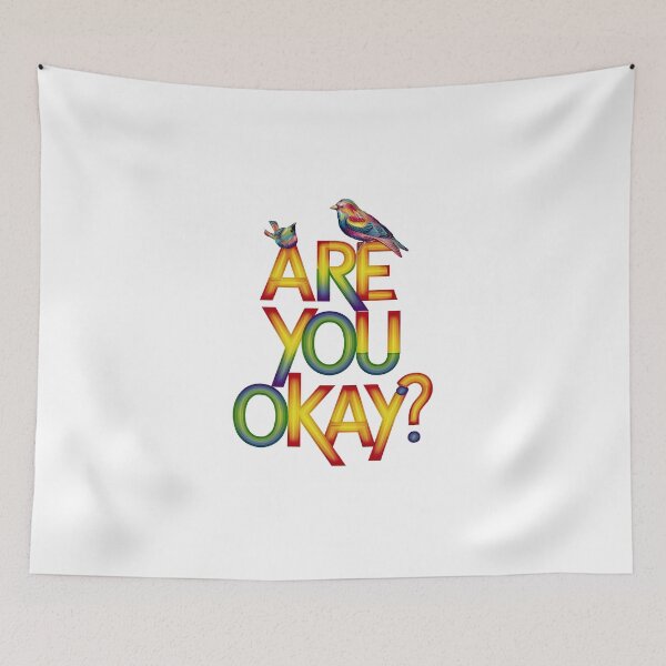 Item preview, Are you okay dear? Take a positive movement designed and sold by RAZ1995.