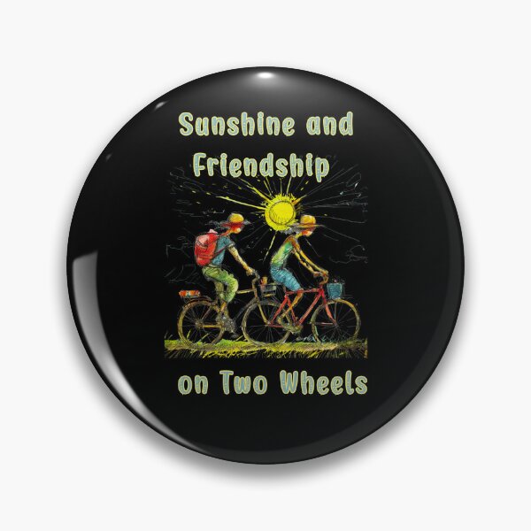 Item preview, SUNSHINE AND FRENDSHIP ON TW WHEELS designed and sold by mirciashop.