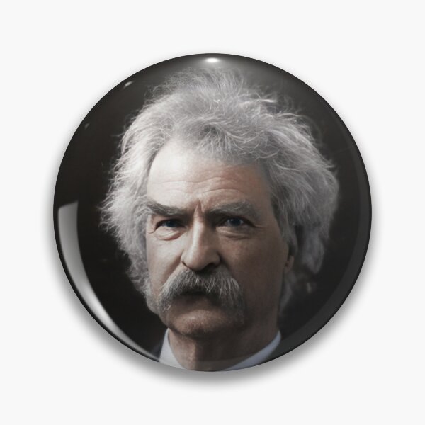 Item preview, Mark Twain 1905 designed and sold by PatSeg Photos.