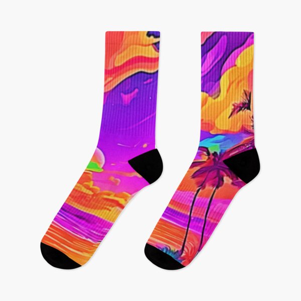 Item preview, Vibrant Tropical Sunset designed and sold by Health And Fitness Posts e-Store.