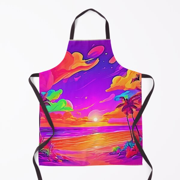 Item preview, Vibrant Tropical Sunset designed and sold by Health And Fitness Posts e-Store.