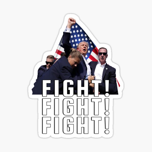 Item preview, Fight! Fight! Fight! Motivational Patriotic Design designed and sold by Mahmoud Mehana.