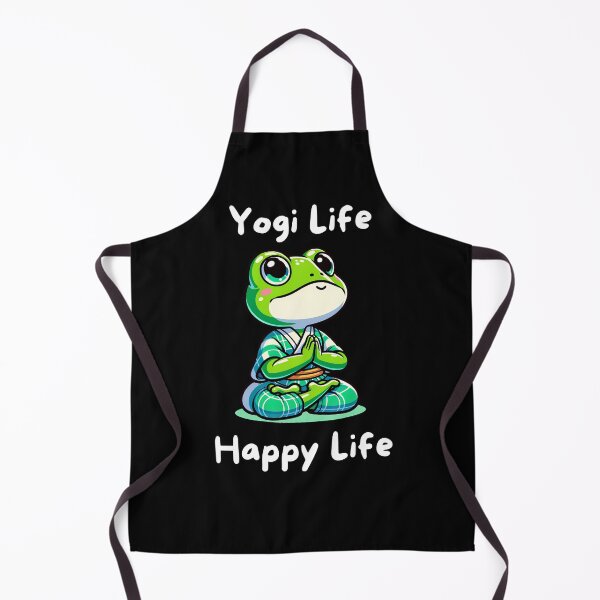 Item preview, Yoga Frog Zen Funny Meditating Yoga Quotes designed and sold by DivineMovement.