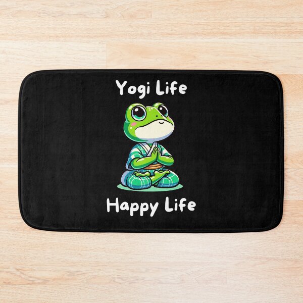 Item preview, Yoga Frog Zen Funny Meditating Yoga Quotes designed and sold by DivineMovement.