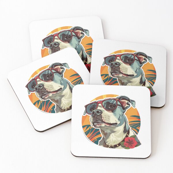Item preview, Cool Summer Dog designed and sold by NicolasGlowArt.