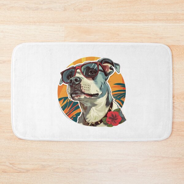 Item preview, Cool Summer Dog designed and sold by NicolasGlowArt.