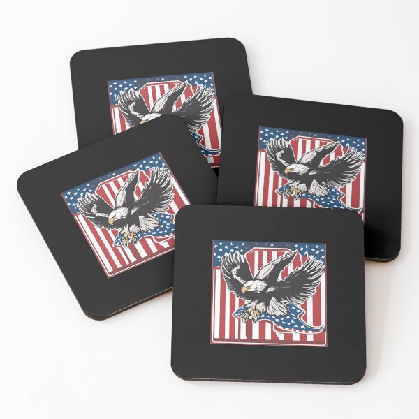 Item preview, American eagle with flag patriotic designed and sold by Krystian9809.