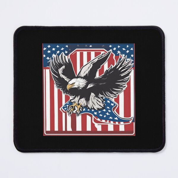 Item preview, American eagle with flag patriotic designed and sold by Krystian9809.