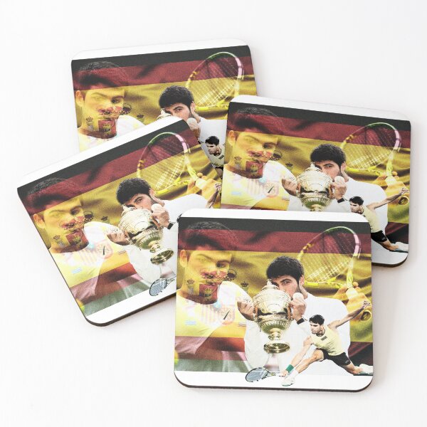Item preview, Carlos Alcaraz Tennis Spain designed and sold by Lifeforceprints.