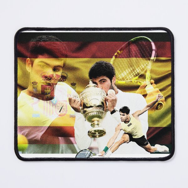 Item preview, Carlos Alcaraz Tennis Spain designed and sold by Lifeforceprints.