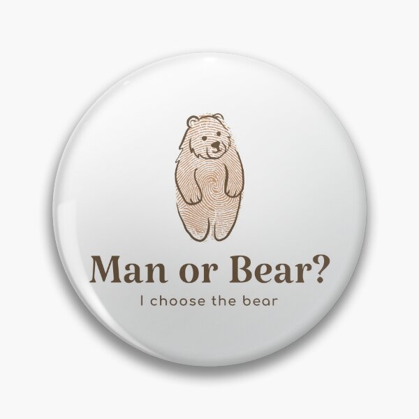 Item preview, Man or Bear? designed and sold by Crystalmilk.