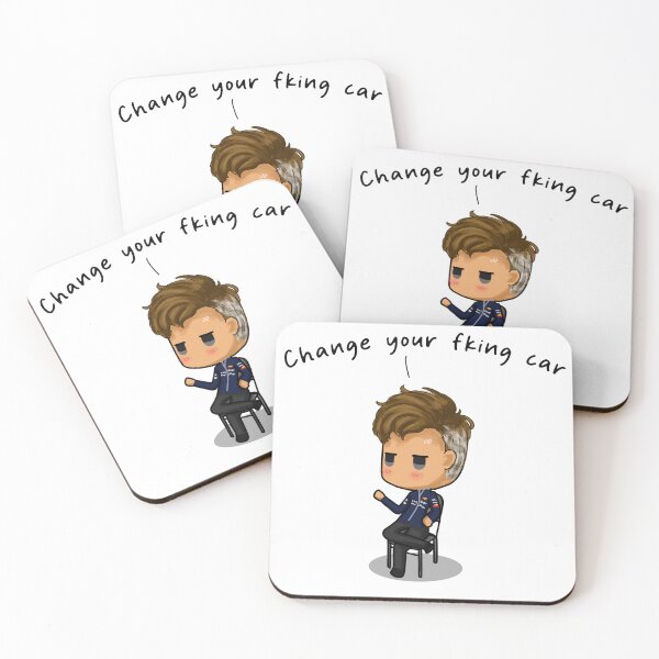 Item preview, Change the fking car meme art designed and sold by Podiumwear.