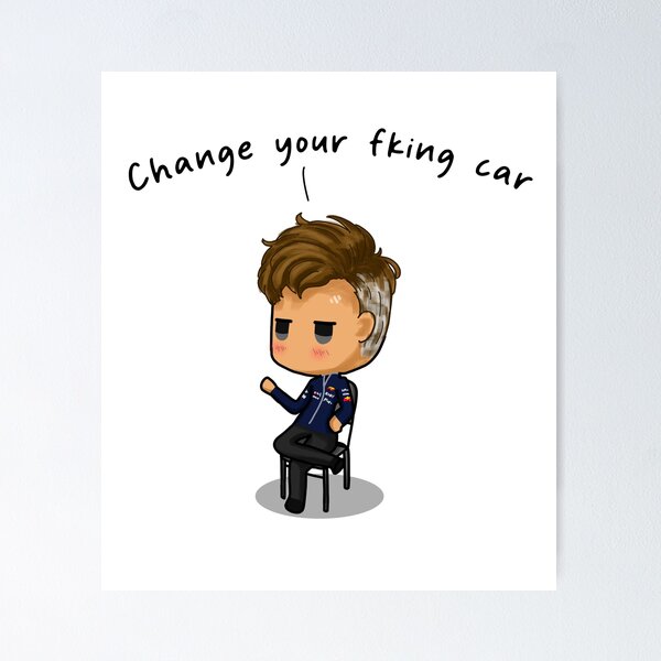 Item preview, Cambia el maldito arte del meme del auto designed and sold by Podiumwear.