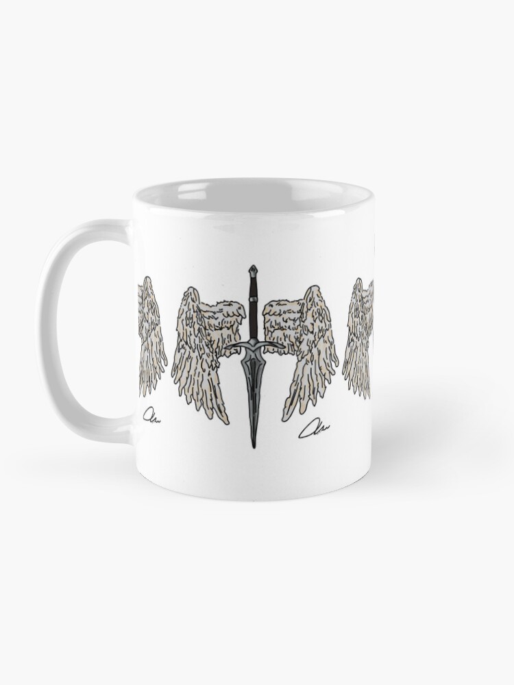 Thumbnail 3 of 6, Coffee Mug, The Earthbounders; Arien's wings designed and sold by jaques5.