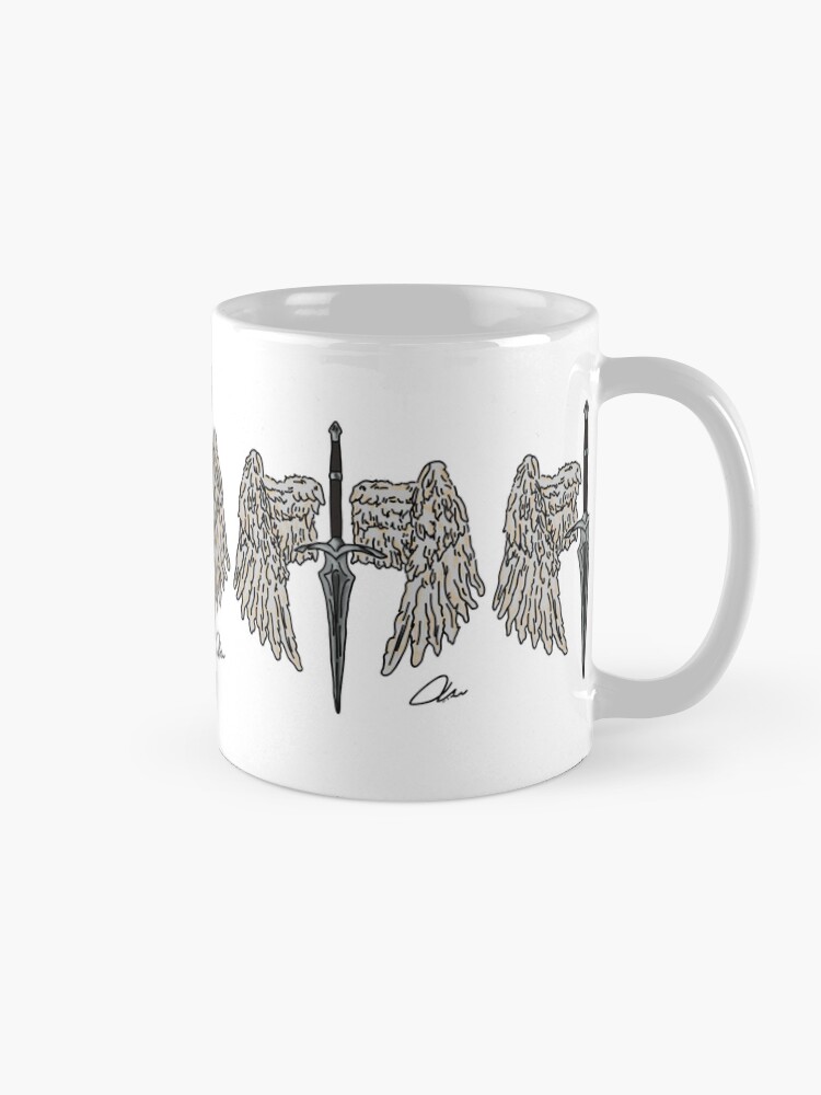 Thumbnail 5 of 6, Coffee Mug, The Earthbounders; Arien's wings designed and sold by jaques5.