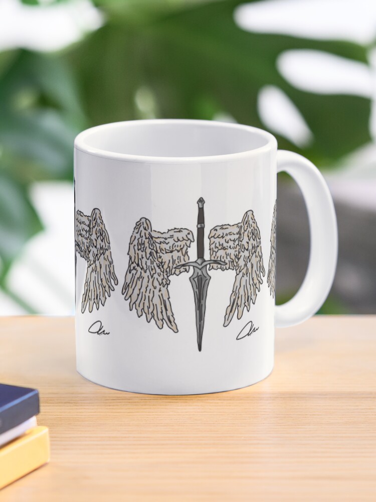 Thumbnail 1 of 6, Coffee Mug, The Earthbounders; Arien's wings designed and sold by jaques5.
