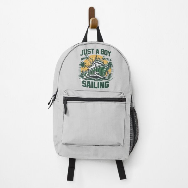 Item preview, Just a Boy Who Loves a Sailing designed and sold by MaateoDesign.