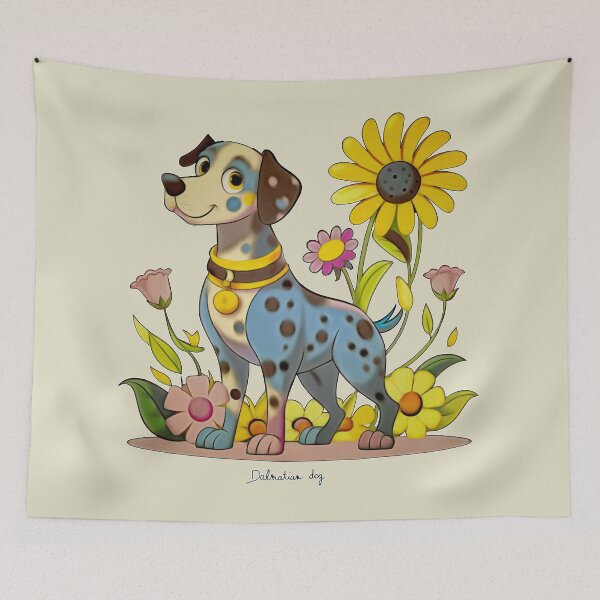 Item preview, A sweet dalmatian dog designed and sold by Mustela erminea.