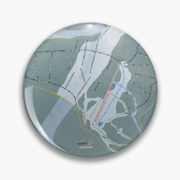 Item preview, Meany Lodge Resort Trail Map designed and sold by Mapsynergy.