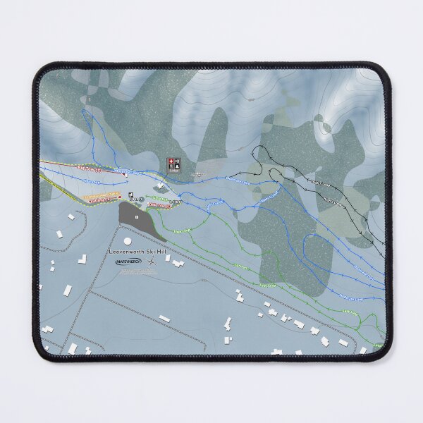 Item preview, Leavenworth Ski Hill Resort Trail Map designed and sold by Mapsynergy.
