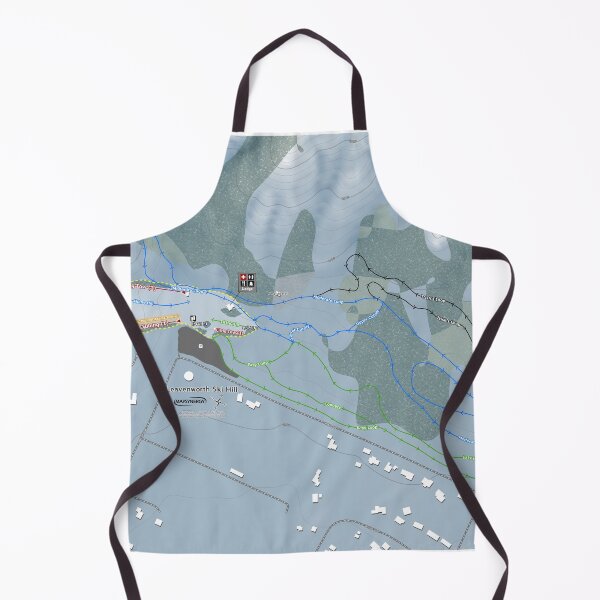 Item preview, Leavenworth Ski Hill Resort Trail Map designed and sold by Mapsynergy.