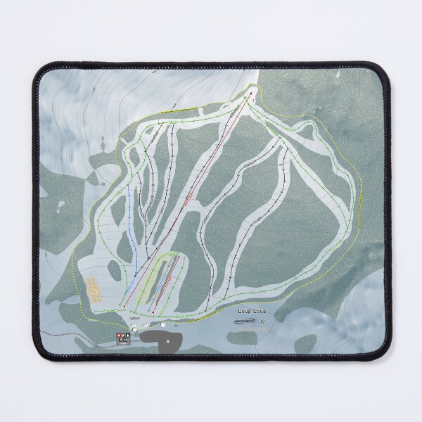 Item preview, Loup Loup Resort Trail Map designed and sold by Mapsynergy.