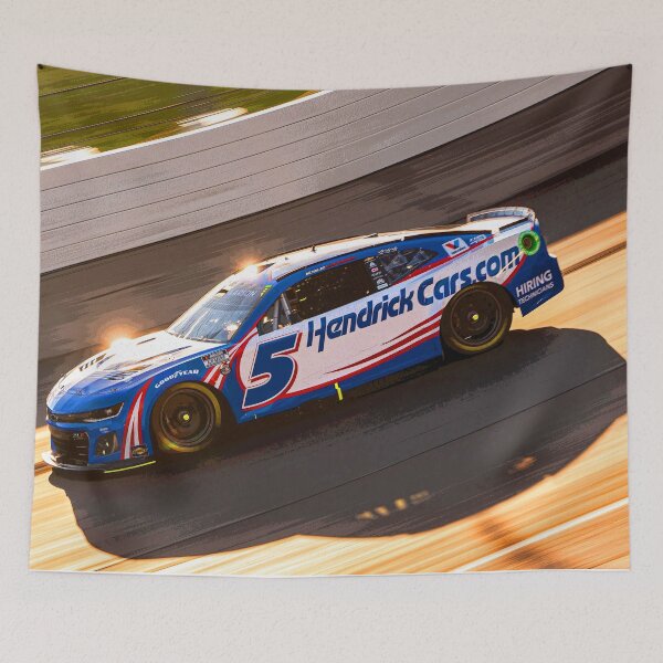 Item preview, Kyle Larson racing his 2024 Nascar Cup Car abstract designed and sold by Rodissimus1984.