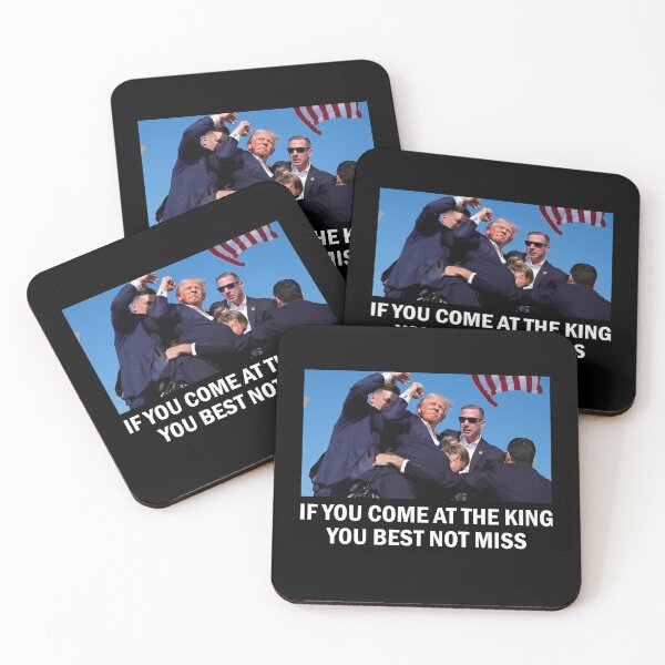 Item preview, If You Come At The King You Best Not Miss Trump 2024 Election designed and sold by rewingjadeArt.